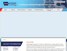 Tablet Screenshot of iowabusinessgrowth.com